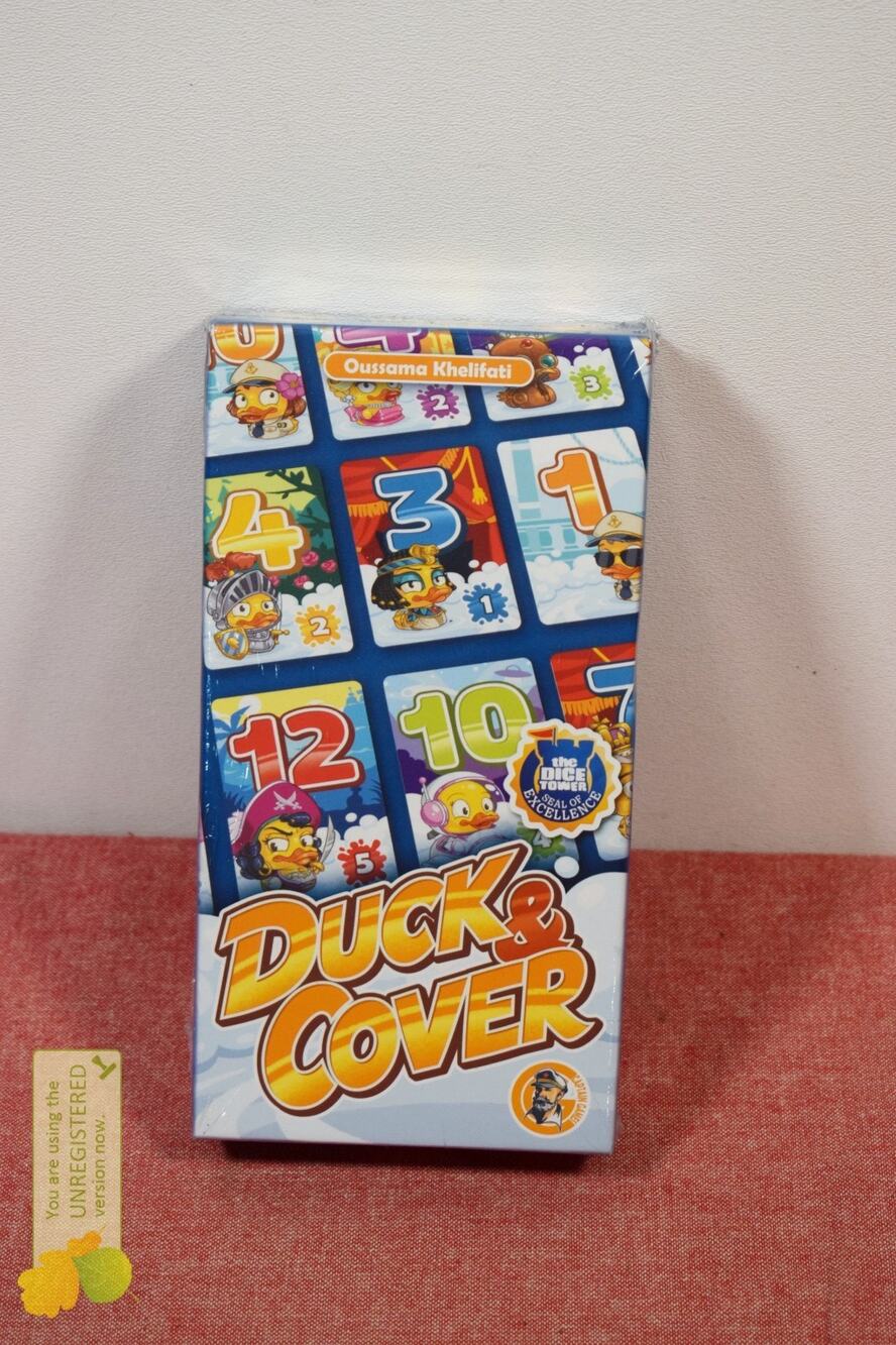 Asmodee Duck & Cover Card Game